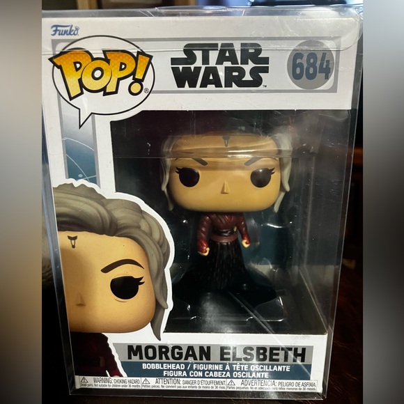 Funko Pop NWT in the box Star Wars Figure Morgan Elsbeth - Picture 4 of 4